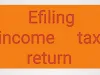 e-filing income tax return 